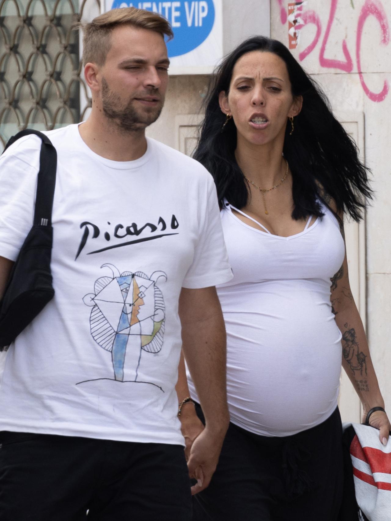 José María Almoguera junto a Paola Olmedo, en una imagen tomada en mayo de 2023.