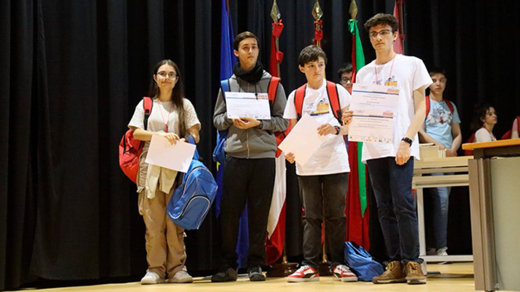 Ganadores de la XV Olimpiada Española de Geología