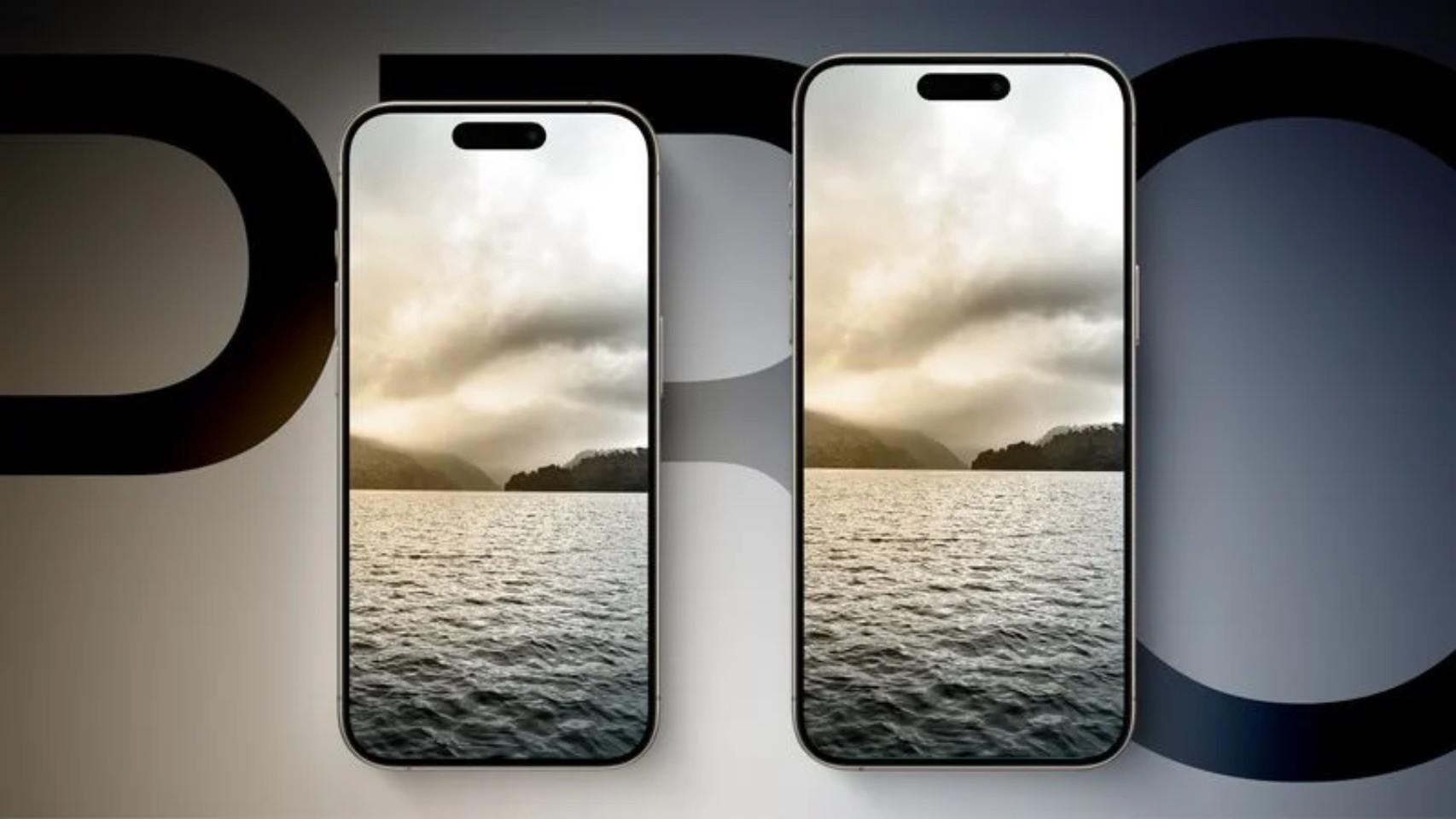Concepto del iPhone 16 Pro y Pro Max.