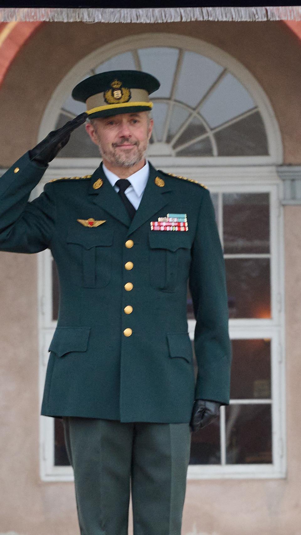 Federico X en un acto público en Copenhagen, hace unos días.