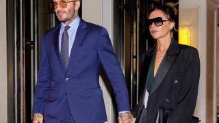 David y Victoria Beckham, en 2022.