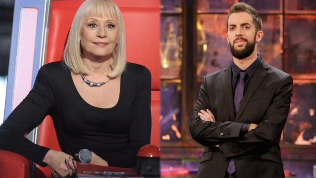 Raffaella Carrà y David Broncano.