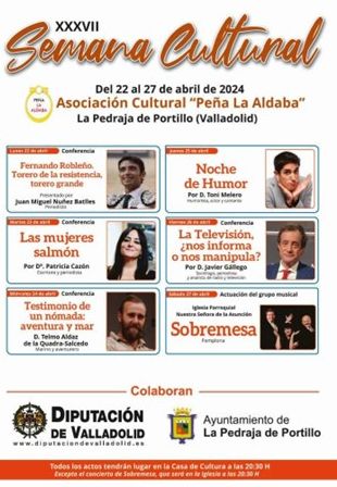 Cartel de las XXXVII jornadas culturales-taurinas