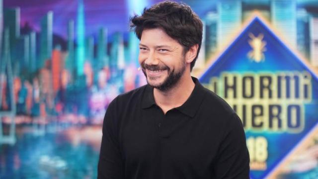 Álvaro Morte en 'El Hormiguero'.