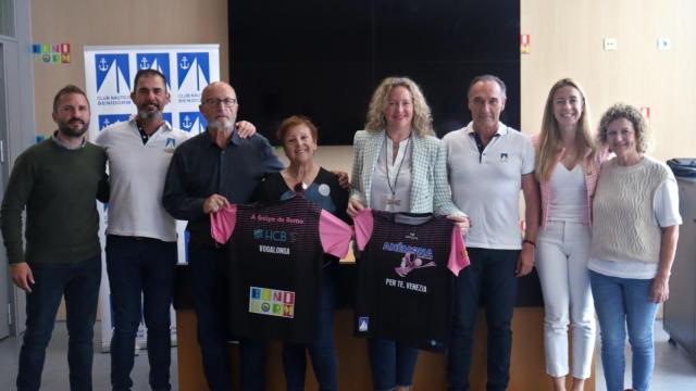 El equipo de remo Anémona Marina Baixa.