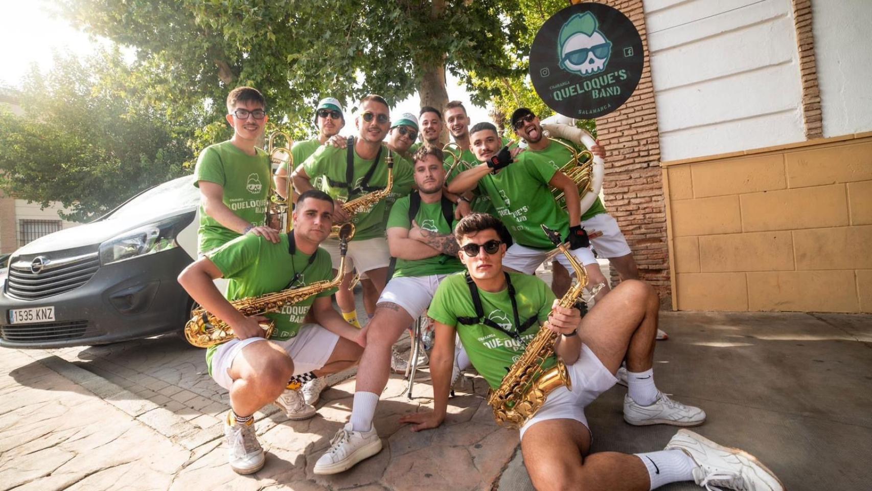 La charanga salmantina Queloque’s Band en el Concurso Nacional de Padul 2023