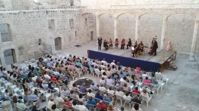 Un evento en el castillo de Portillo