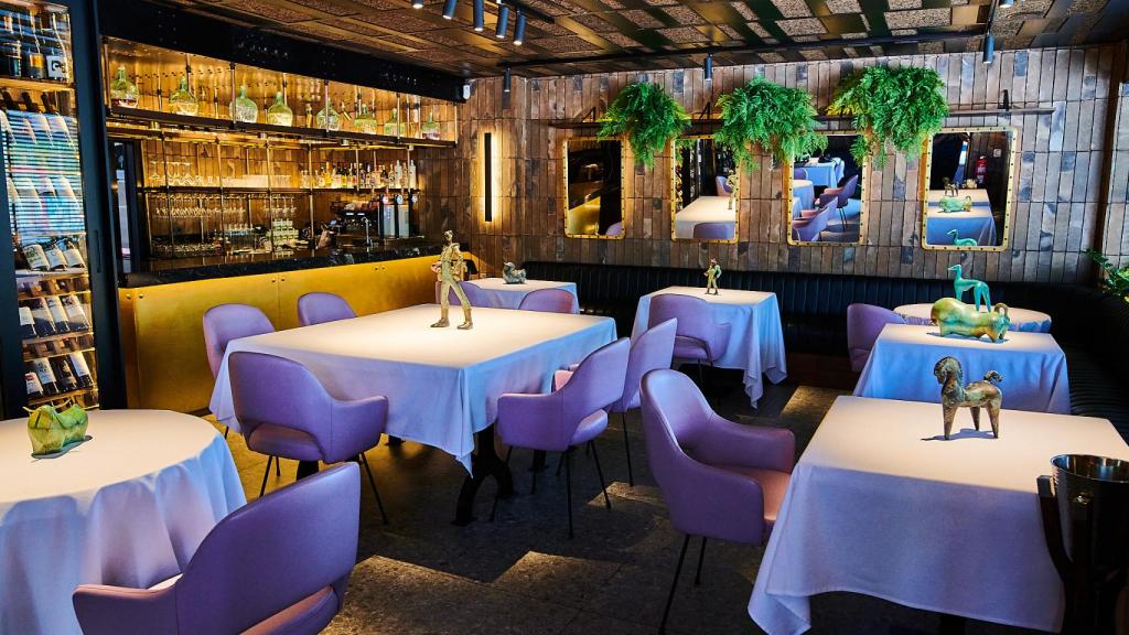La sala del restaurante.