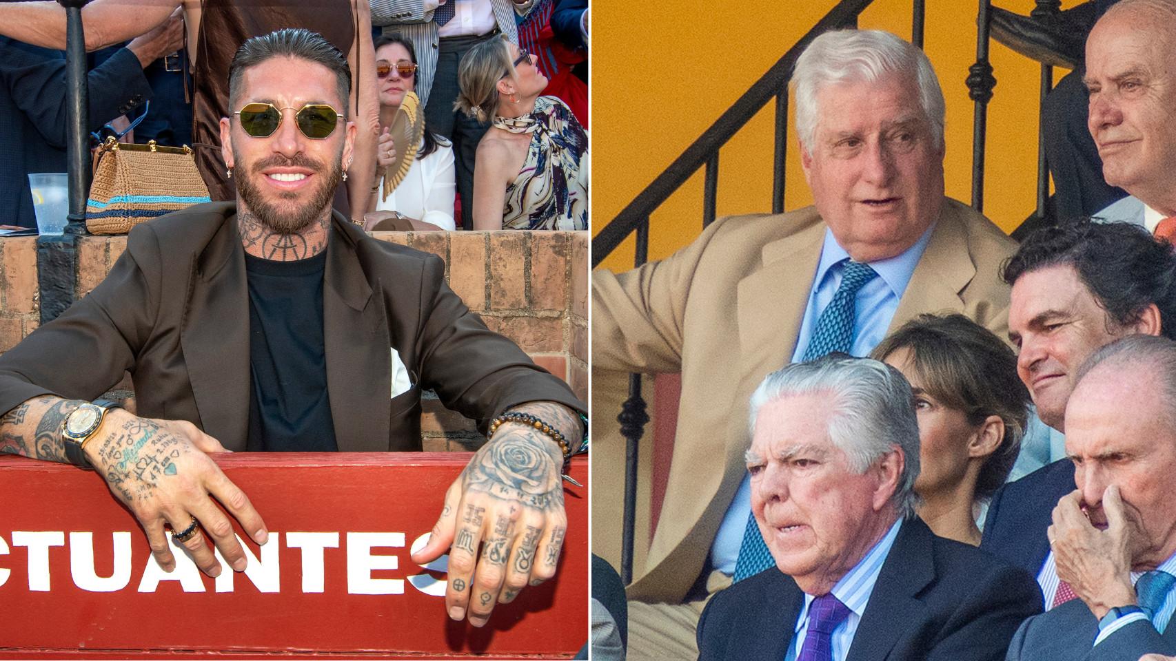 De Sergio Ramos a Juan del Val y el duque de Alba: desfile de famosos en La Maestranza para ver torear a Juan Ortega
