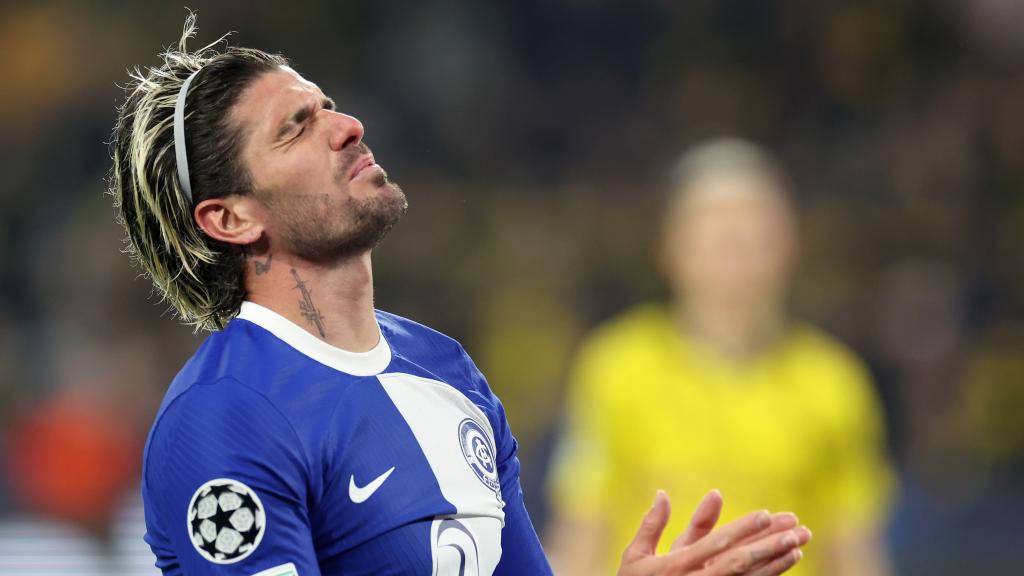 De Paul se lamenta de la derrota del Atlético de Madrid ante el Dortmund.