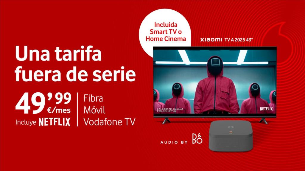 La nueva tarfia de Vodafone