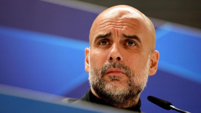 Pep Guardiola, en rueda de prensa