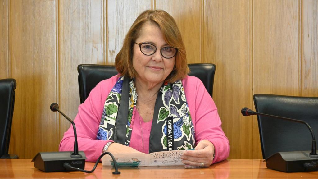 María José Beteta en rueda de prensa.