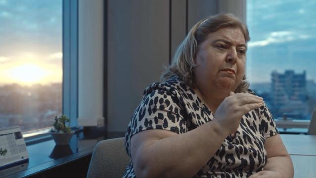 Clara Aguilera, eurodiputada del PSOE, entrevistada en el documental 'Food for Profit' (2024).