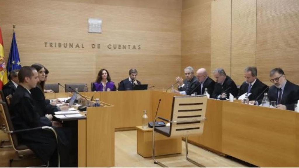 Vista celebrada el pasado 17 de noviembre del proceso que sigue el Tribunal de Cuentas por el desvío de fondos públicos al 'procés'./