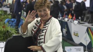 Kristalina Ivanova Gueorguíeva, directora gerente del Fondo Monetario Internacional