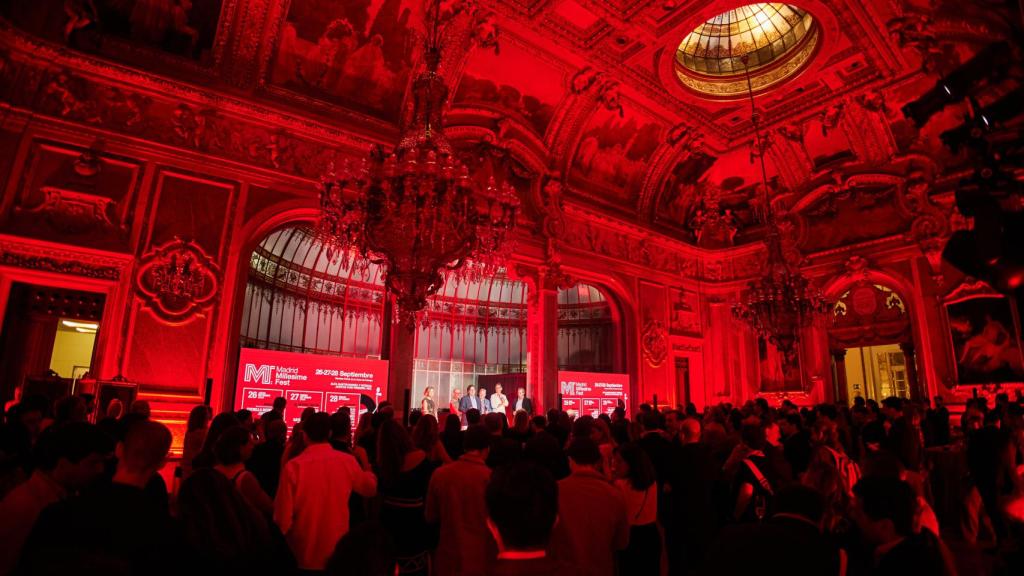 Evento de presentación del festival anoche en el Casino de Madrid.