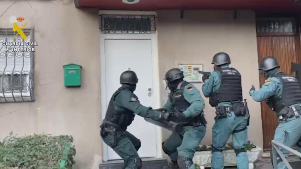 La Guardia Civil en la operación Cerbero Shaguar.