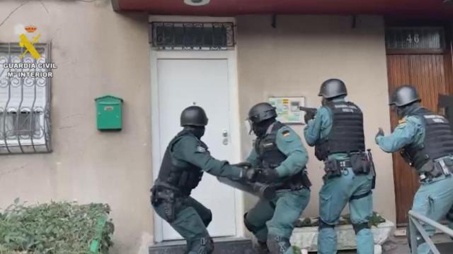 La Guardia Civil en la operación Cerbero Shaguar.