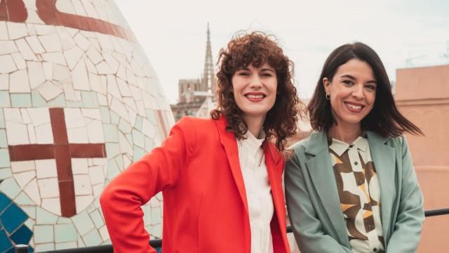 Las presentadoras Lidia San José y Leonor Martin para 'Los Pilares del Tiempo'.