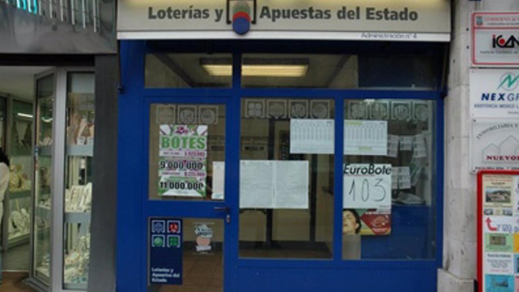 Imagen de archivo de una administración de Loterías y Apuestas del Estado.