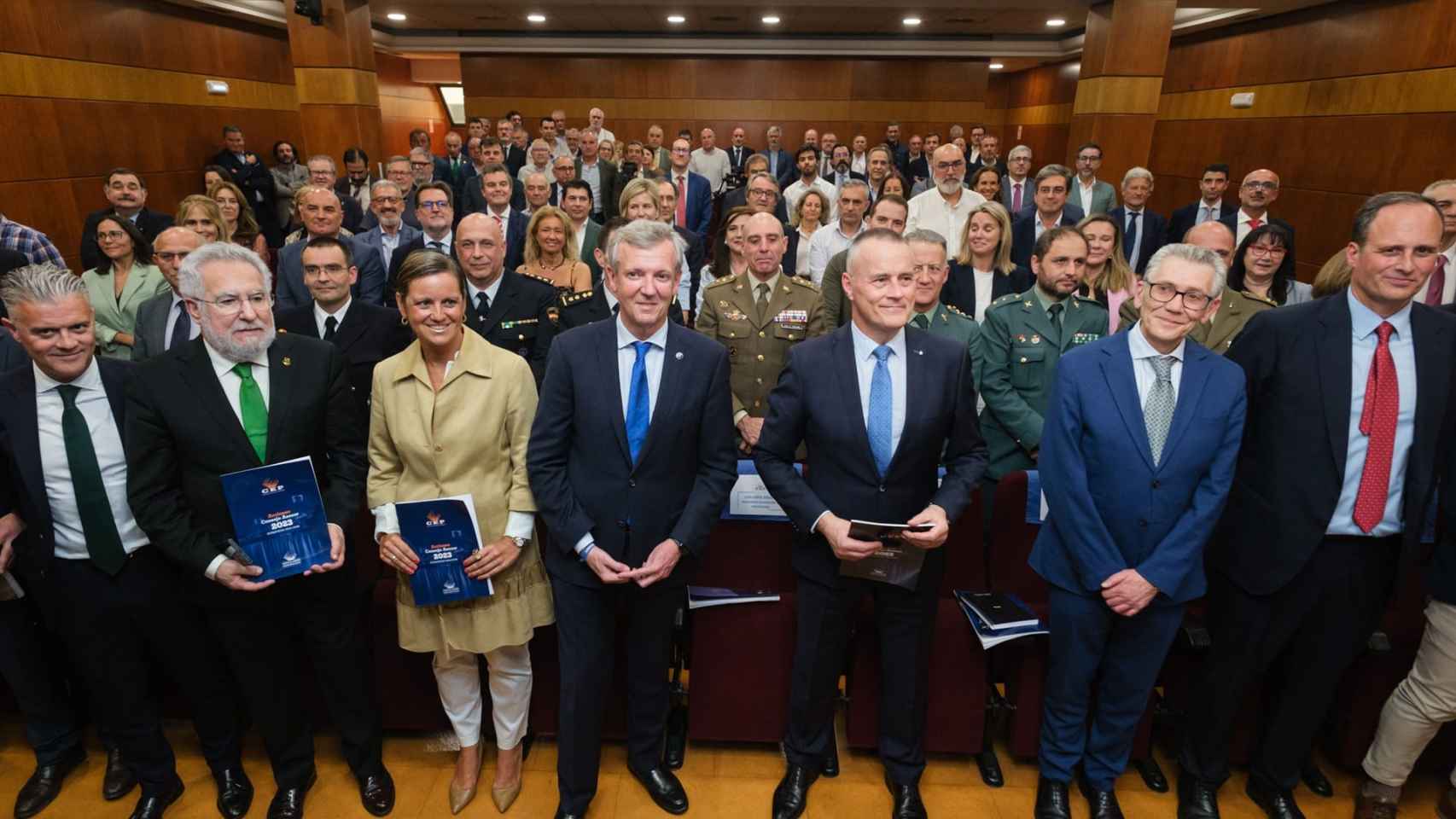 Asamblea General de la Confederación Empresarial de Pontevedra, a abril de 2024.