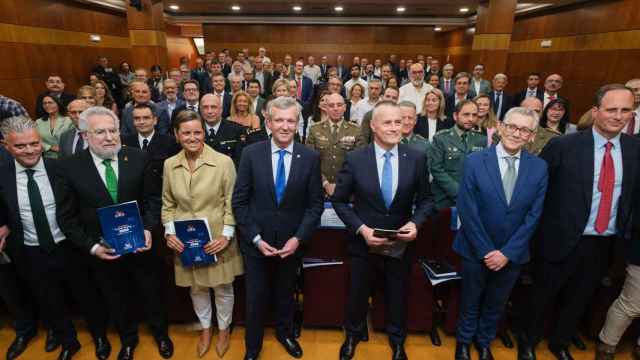 Asamblea General de la Confederación Empresarial de Pontevedra, a abril de 2024.