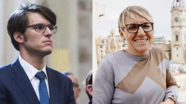 Luis Salom (PP) y Papi Robles (Compromís).