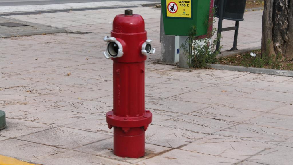 Boca de incendios.