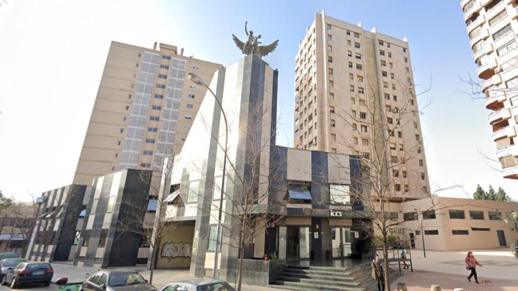 Antiguo edificio Allianz de Málaga.