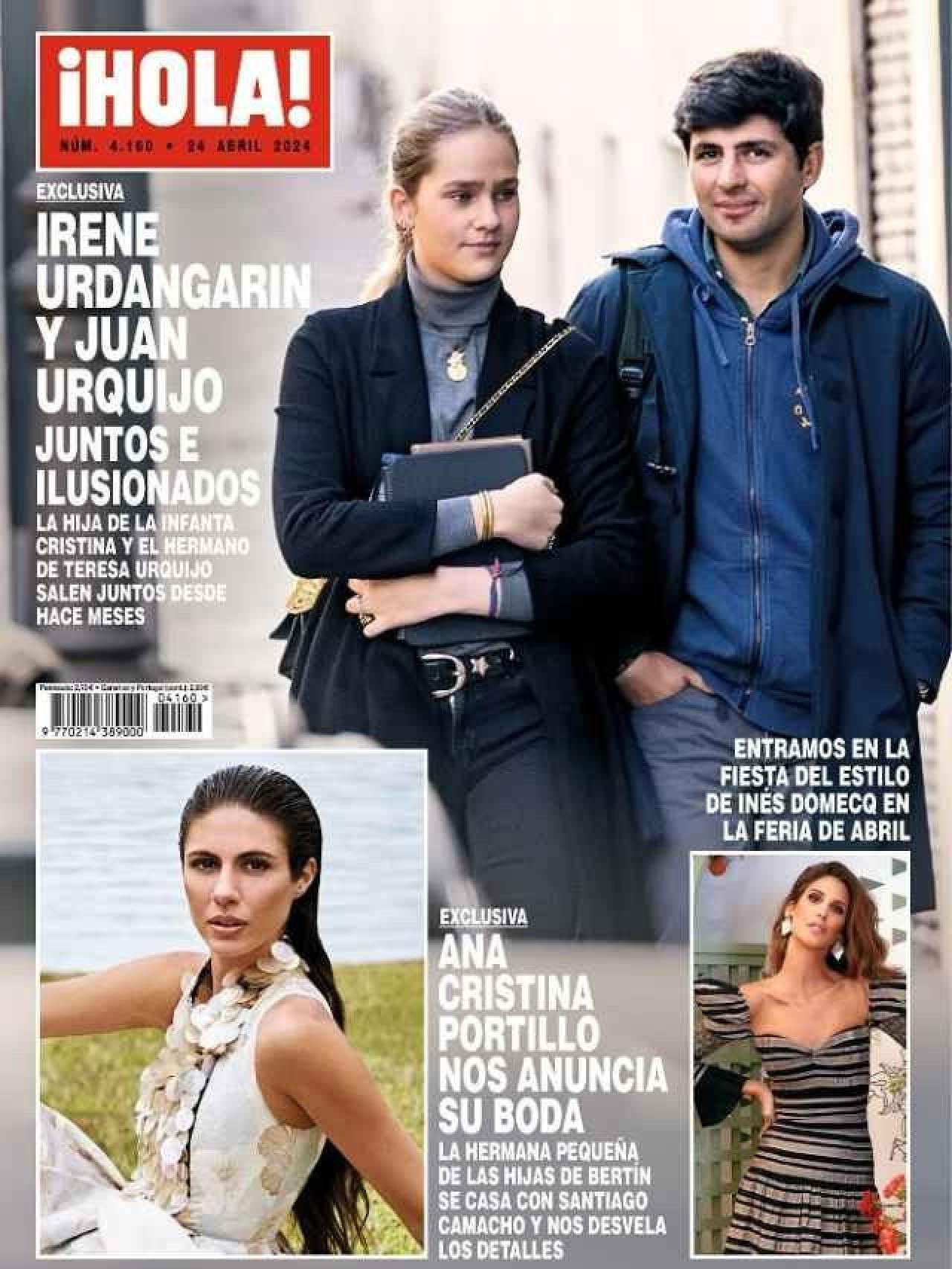 Portada de la revista ¡HOLA¡ de este 17 de abril.