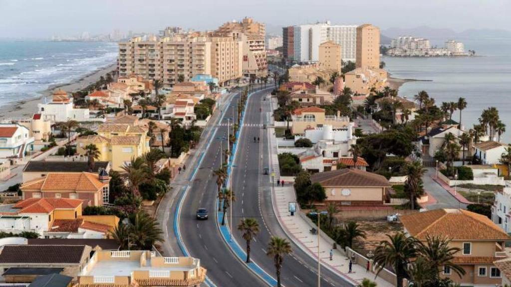 Gran Vía de La Manga del Mar Menor.
