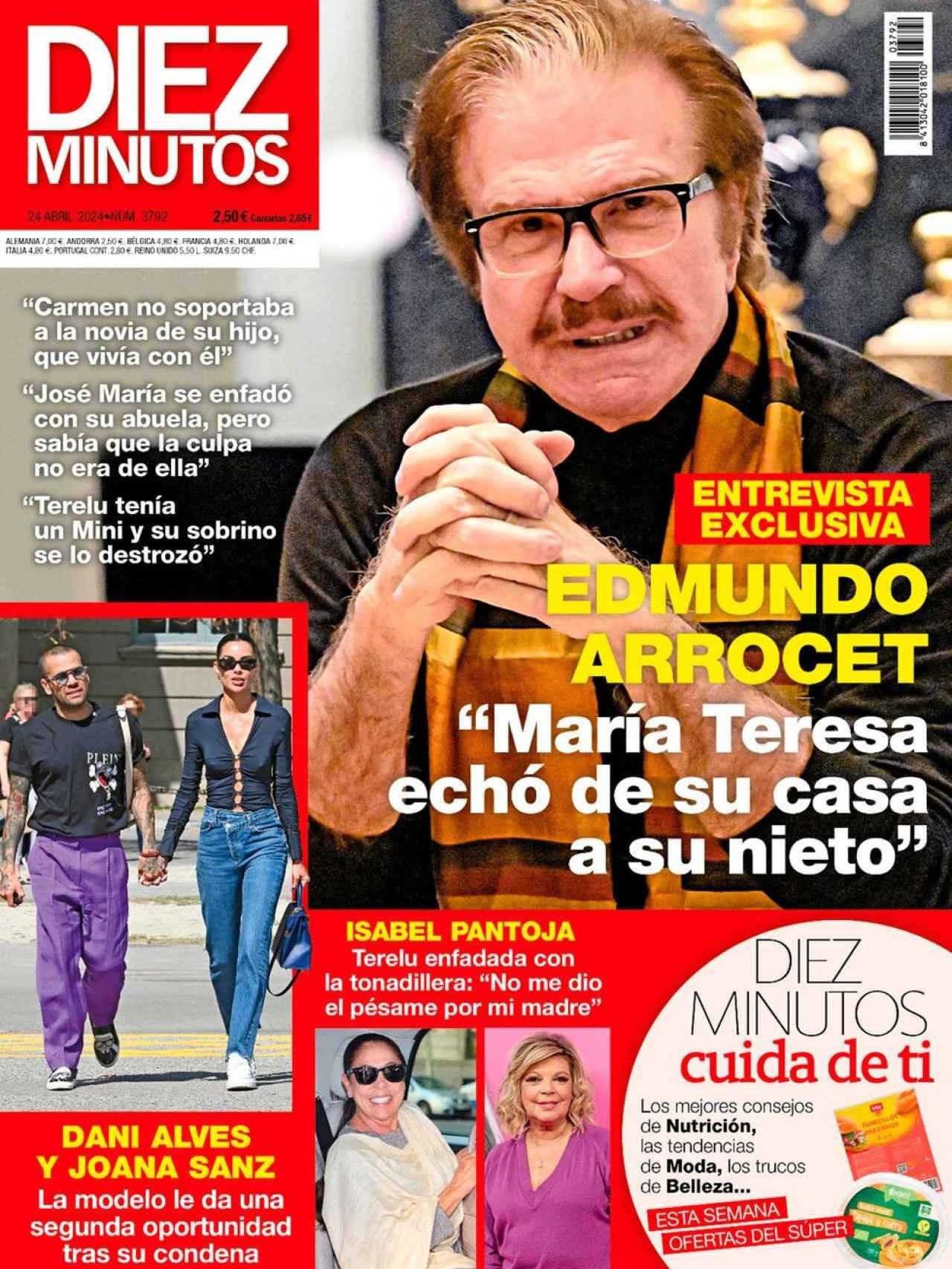 Portada de 'Diez Minutos'.