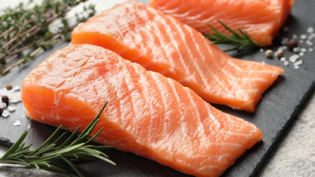 Imagen de un salmón.