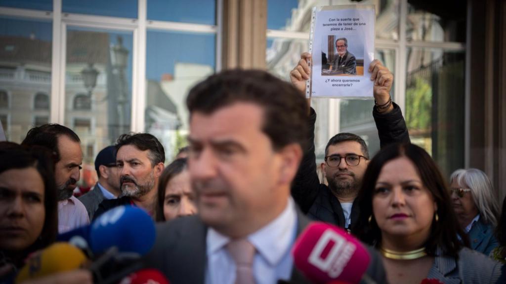 Ricardo Chamorro, este miércoles en rueda de prensa. Foto: Europa Press