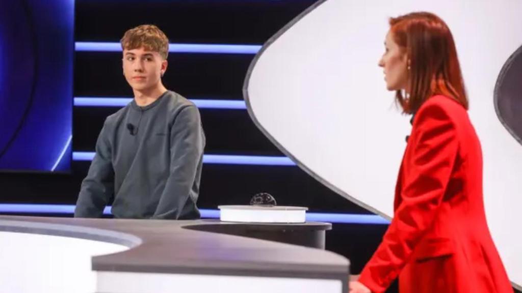 Álvaro Gamboa durante su participación en 'Cifras y Letras'