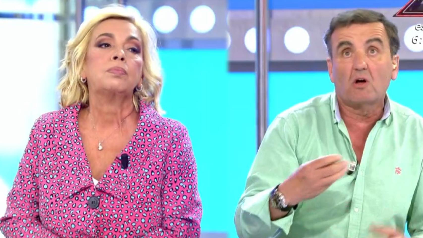 Carmen Borrego y Antonio Montero en ‘Así es la vida’.