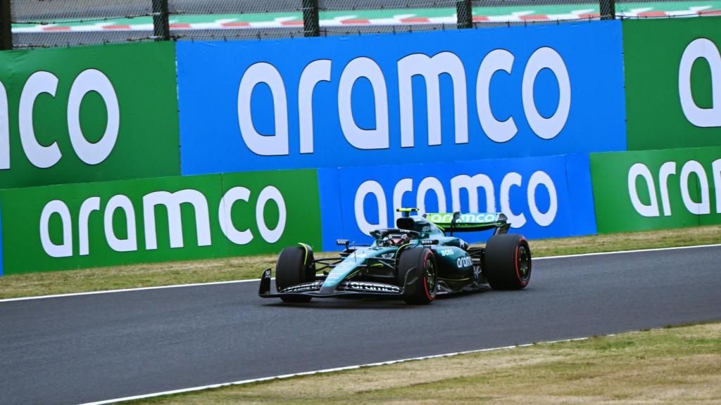 Fernando Alonso, en el Gran Premio de Japón de F1 2024