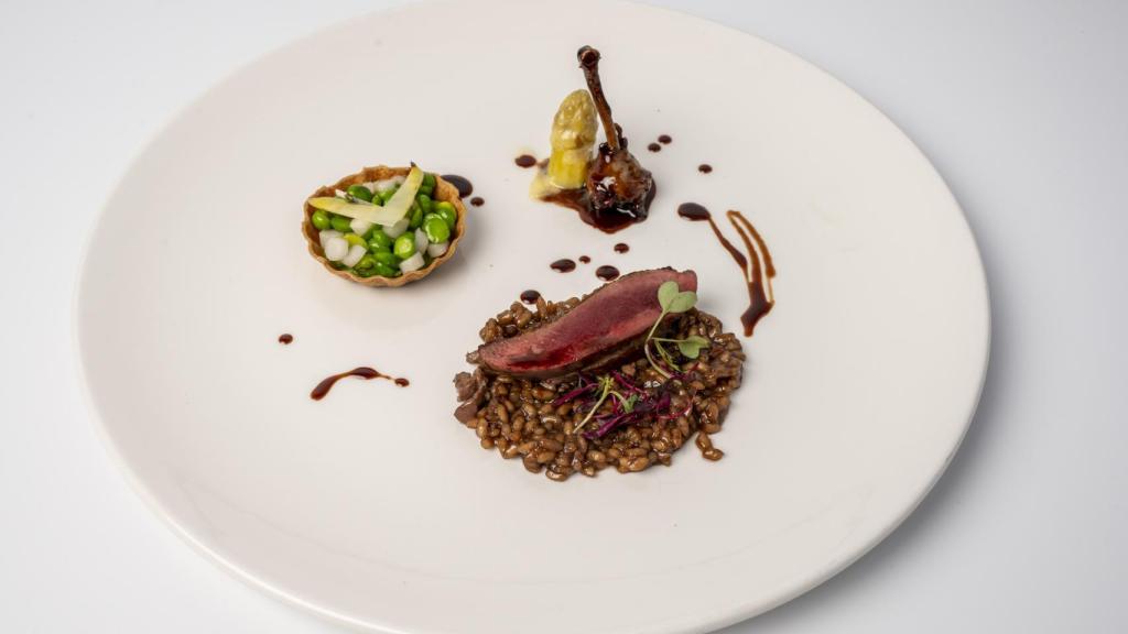 El plato de Jacobo Diz Gómez.