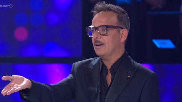 Àngel Llàcer en el estreno de 'Tu cara me suena'.