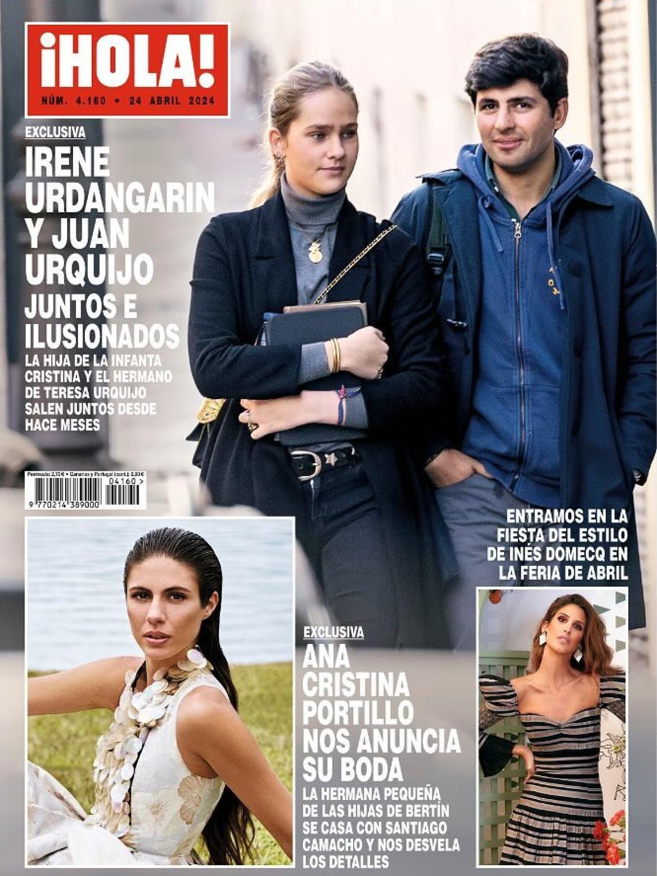 Portada de la revista '¡HOLA!'