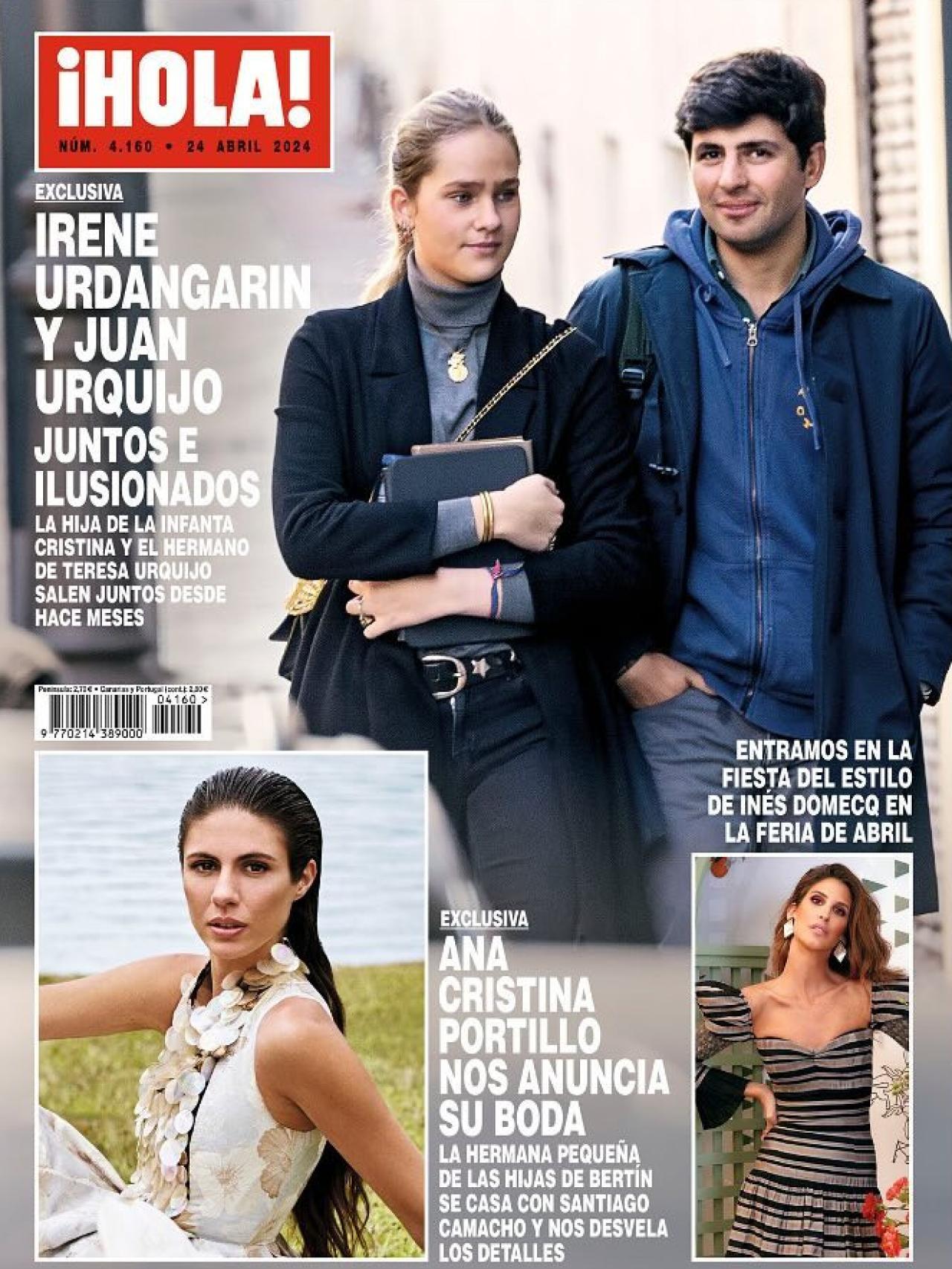 Portada de la revista '¡HOLA!'