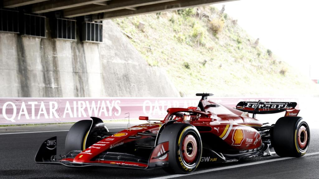 Charles Leclerc, en el GP de Japón