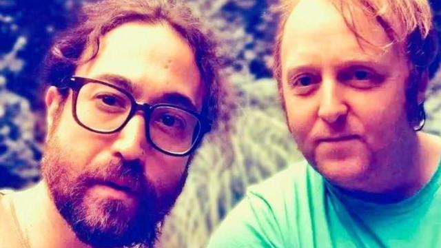Sean Lennon y James McCartney. Foto: James McCartney en Instagram