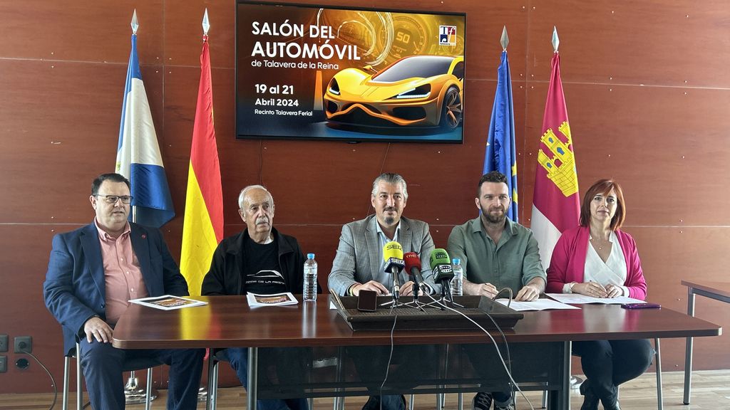 Presentación del Salón del Automóvil de Talavera de la Reina.
