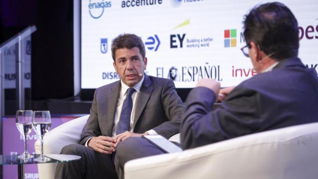 Carlos Mazón, durante su intervención en el WakeUp Spain 2024.