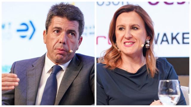 Carlos Mazón y María José Catalá, este miércoles en el Wake Up Spain!.