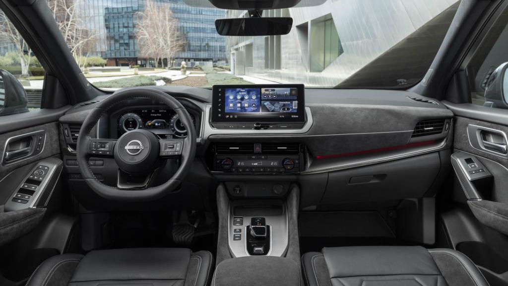 Interior del nuevo Nissan Qashqai.