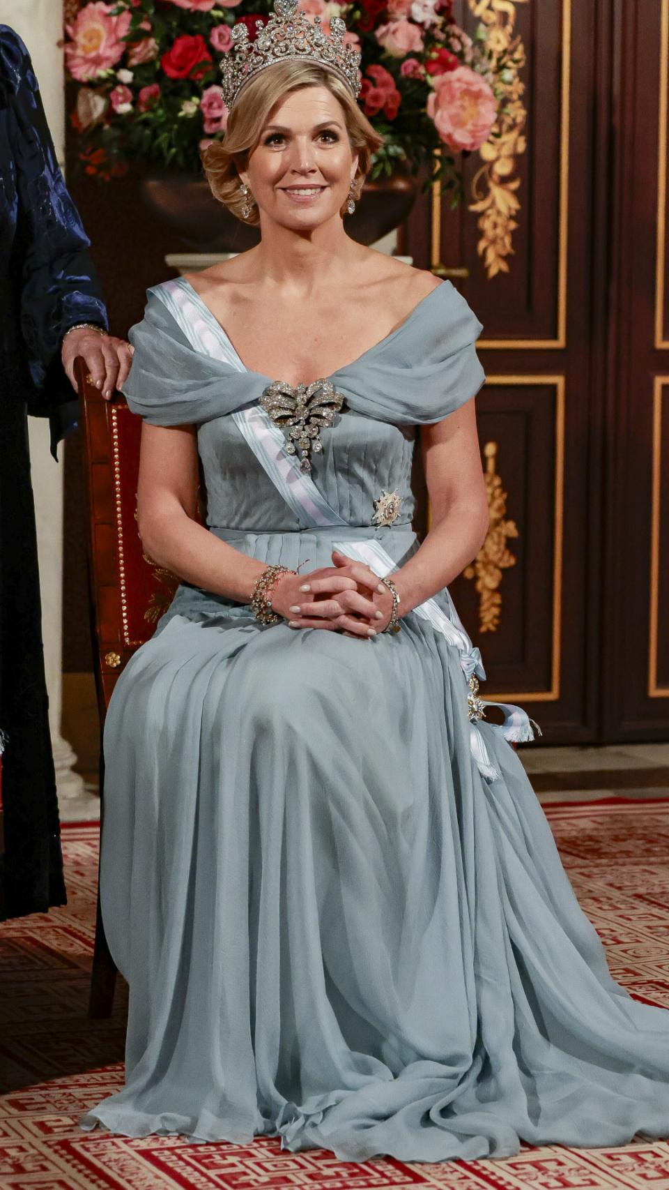 Máxima ha deslumbrado gracias a sus joyas.