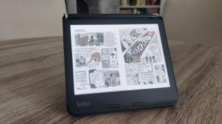 Un cómic de Zerocalcare lucen así en el Kobo Libra Colour 2